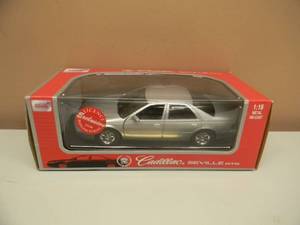 118 SCALE DIE-CAST - ANSON COLLECTION 1998 CADILLAC SEVILLE STS - NEW IN BOX - GREAT PIECE - SEE PICTURES