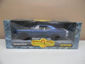 118 SCALE DIE-CAST - AMERICAN MUSCLE 1969 DODGE SUPER BEE - NEW IN BOX - AWESOME, GREAT PIECE - SEE PICTURES