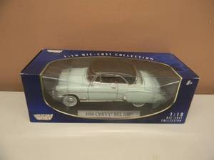 118 SCALE DIE-CAST - MOTOR MAX 1950 CHEVY BEL AIR - NEW IN BOX - GREAT PIECE - SEE PICTURES