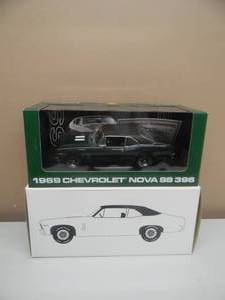 VERY RARE - 118 SCALE DIE-CAST - AMP PEACHSTATE MUSCLE CAR COLLECTIBLES 1969 CHEVROLET NOVA SS 396 - 1375 of 3996 - NEW IN BOX - AWESOME, GREAT PIECE - SEE PICTURES