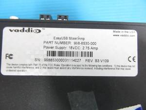 lot 45 image: Vaddio&nbspEasyUSB MixerAmp 998-8530-000