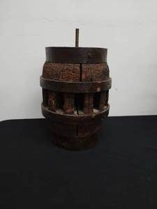 lot 11 image: Old Wagon Wheel Hub- Modified
