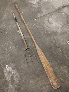 lot 49 image: Vintage Ore and Pitch Fork