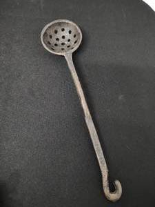 lot 52 image: Collection of Cast Iron Utensils