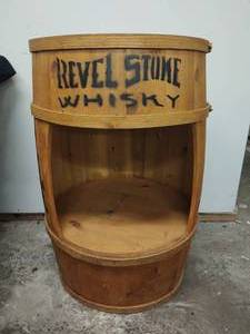 lot 112 image: Revel Stroke Whisky Display Barrel