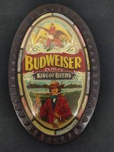 lot 125 image: Budweiser Wall Art