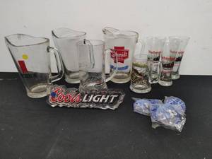 lot 133 image: Collection of Beer Items