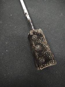 lot 141 image: Double Ended Fire Eating StickTwirling Baton with Metal Case