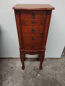 lot 144 image: Jewelry Armoire