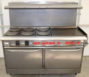 Vulcan E60F Electric Commercial Range