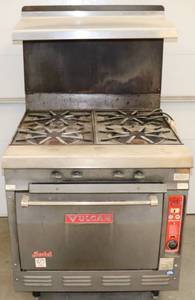 Vulcan SG7845AB Nat Gas Commercial Range