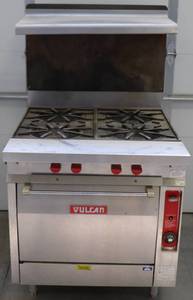 Vulcan GH45 Nat Gas Commercial Range