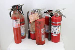 (6) Small Fire Extinguishers