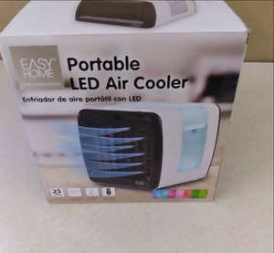 lot 16 image: Portable LED Air Cooler in box Unt...