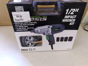 lot 25 image: Genesis 12 Impact Wrench Kit in B...
