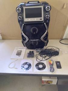 lot 32 image: Karaoke USA Bluetooth Machine Miss...