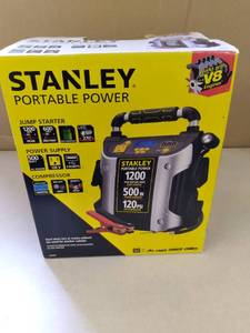 lot 42 image: Stanley Portable Power Jump Starter...