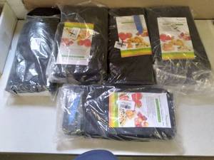 lot 53 image: (5) 3pk. Premium Fabric Potato Grow Bags