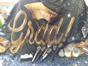lot 56 image: Graduation Party Lot Grad Fabric B...
