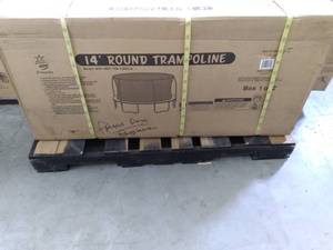 lot 63 image: 14 Round Trampoline