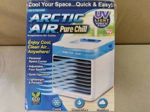 lot 68 image: Artic Air Pure Chill Evaporative Air Cooler In Box