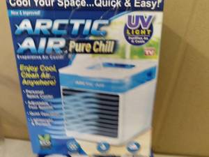 lot 69 image: Artic Air Pure Chill Evaporative Air Cooler In Box