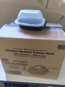 lot 77 image: Anchor Packaging BPA-Free The Roaster Combo Pack 100 per Case