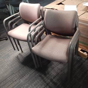 lot 56 image: Lot of 6 Heavy Duty padded and Upho...