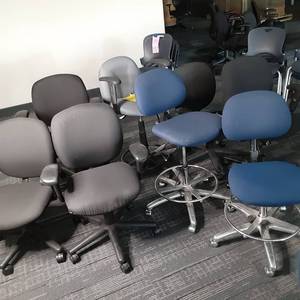 lot 59 image: Lot of 8 Black, Blue and Gray Assor...