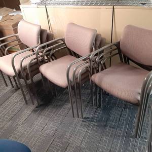 lot 61 image: Lot of 9 Heavy Duty padded and Upho...