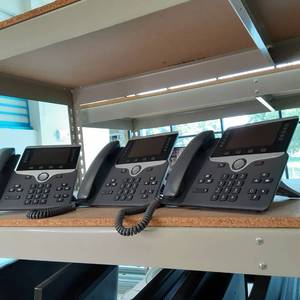 lot 94 image: Lot of 3 Cisco TelePermit UC Office...
