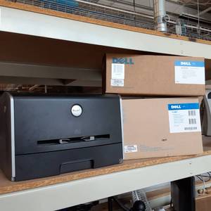 lot 106 image: Dell Laser Printer 1620dn with TJ98...