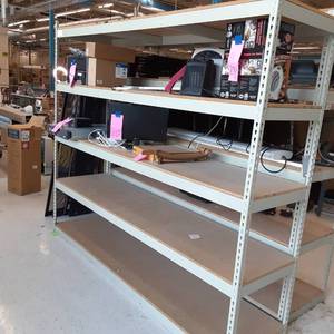 lot 111 image: Heavy Duty 5 Tier Pallet Racking St...