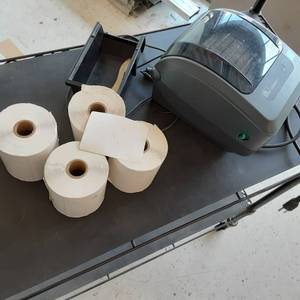 lot 125 image: Zebra Thermal Label Printer Model G...