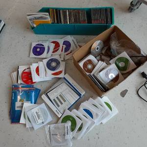 lot 131 image: Large lot of Adobe Acrobat Discs an...