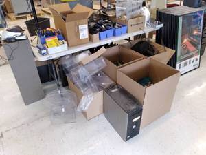 lot 18 image: LifeTime 6 Folding Table & Content...