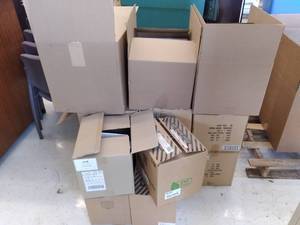 lot 154 image: Boxes Full of Various Sized 3 Ring ...