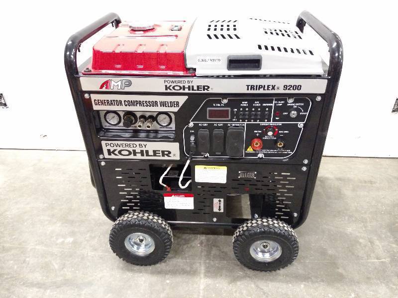 lot 1 image: AMP Triplex 9200 GeneratorCompress...
