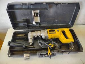lot 34 image: DeWalt 12 Angle Drill, Works...