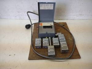 lot 55 image: Temporary Service, 220 Volt Input...