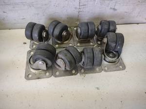 lot 64 image: (8) 2 Double Casters...