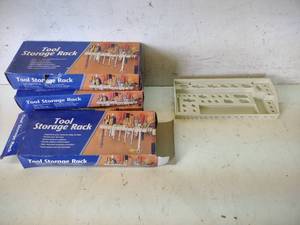 lot 82 image: (4) Tool Storage Racks...