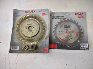 lot 110 image: (2) Saw Blades...