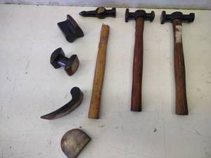 lot 148 image: Body Hammers & Anvils...