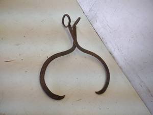 lot 204 image: Vintage Ice Tongs...