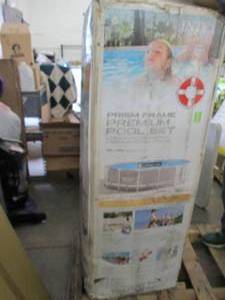 lot 18 image: prism frame 15 foot x 48 inch pool ...