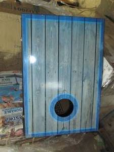 lot 24 image: deluxe led cornhole set ...