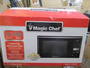 lot 66 image: magic chef 1.6cuft 1000 watt microw...