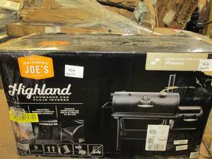 lot 93 image: oklahoma joes highland smoker open ...