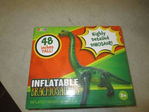 lot 96 image: inflatable brachiosaurus open box ...